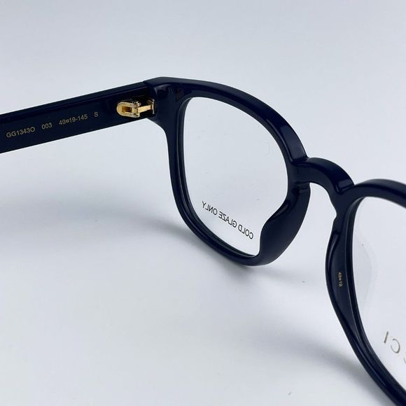 Gucci GG1343O 003 Eyeglasses Blue Square Unisex - Picture 11 of 12